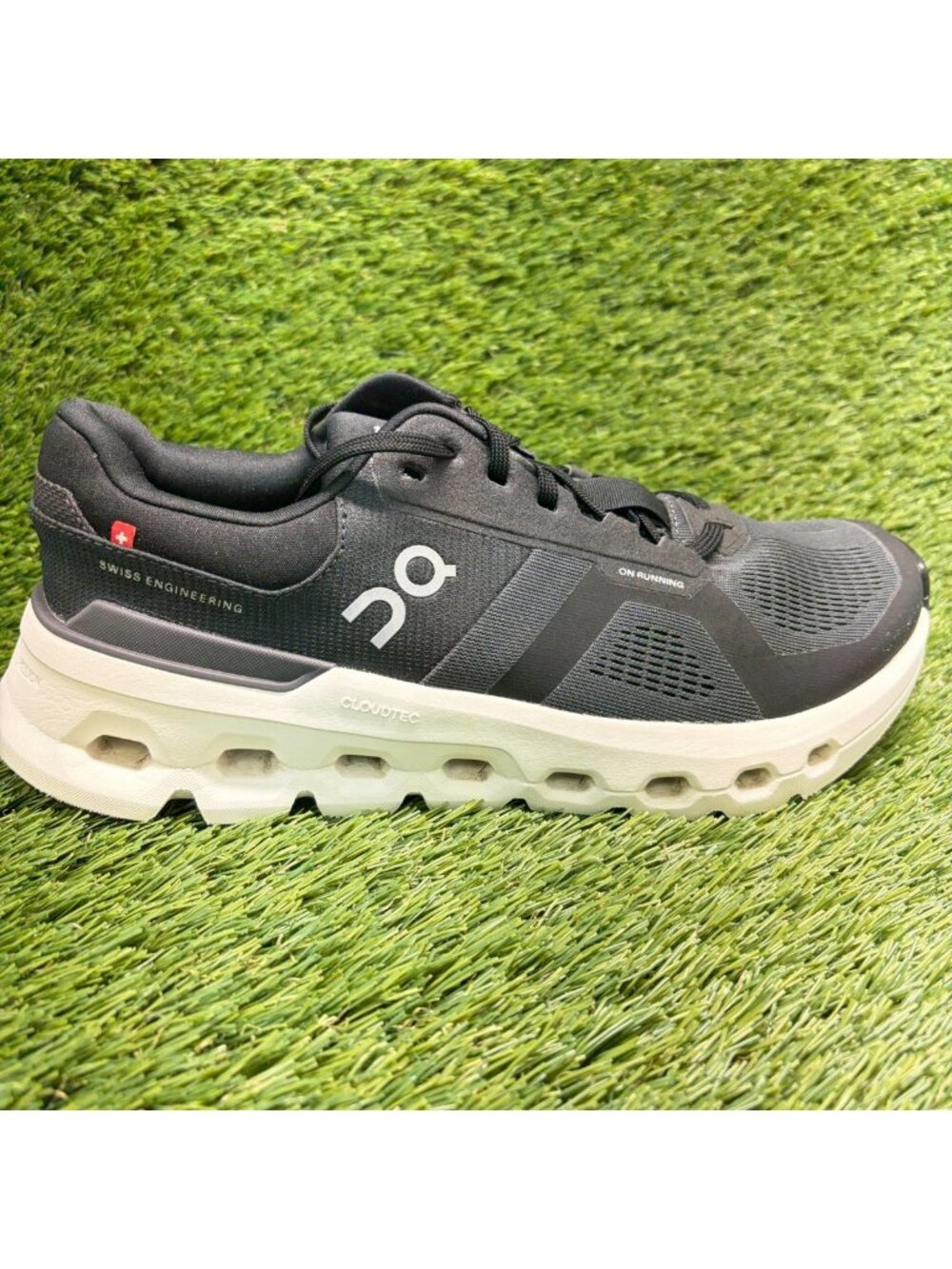 On Cloudrunner 2 Womens Size 8.5 Eclipse Black Athletic Running Shoes Sneakers